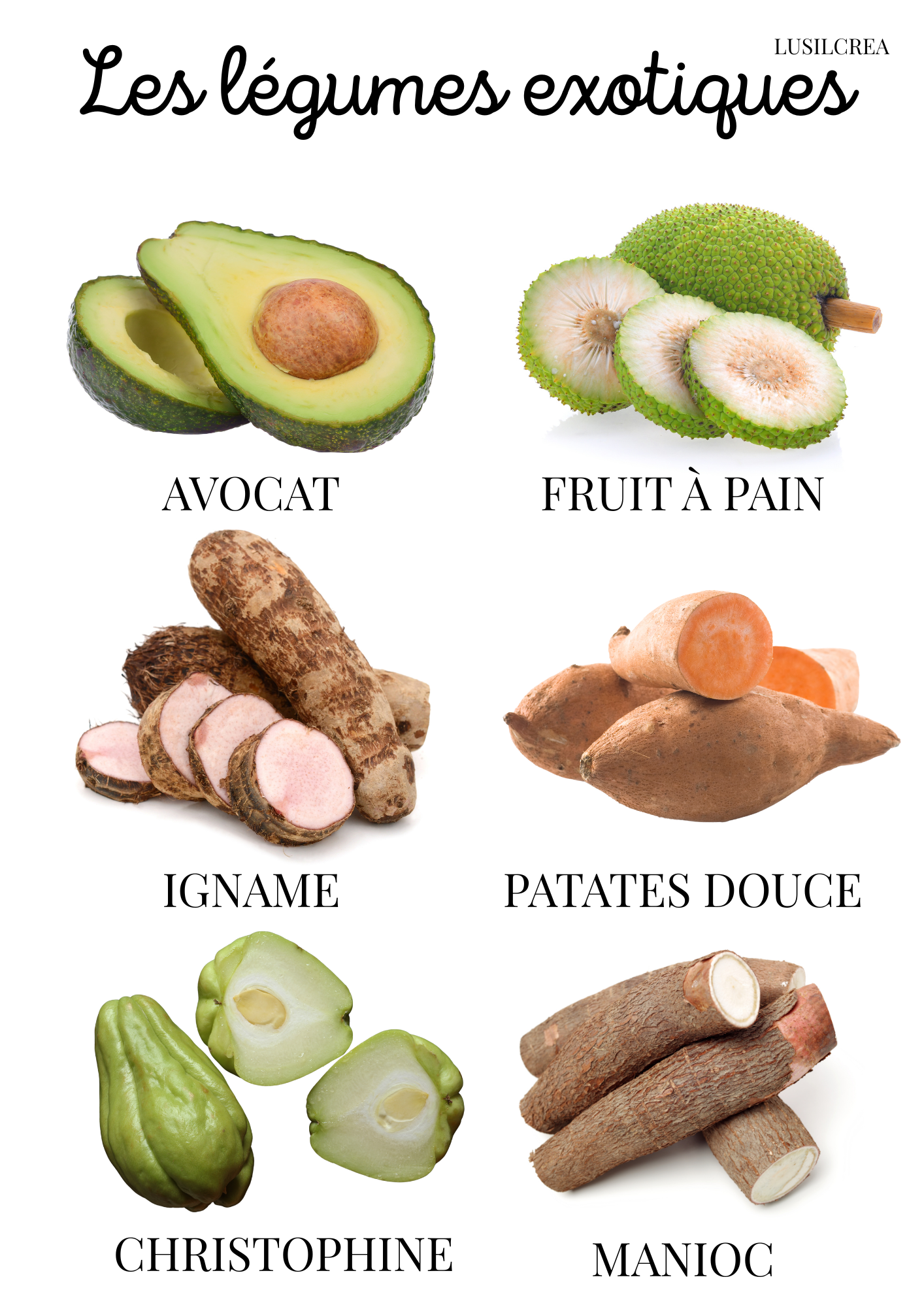 Les légumes exotiques