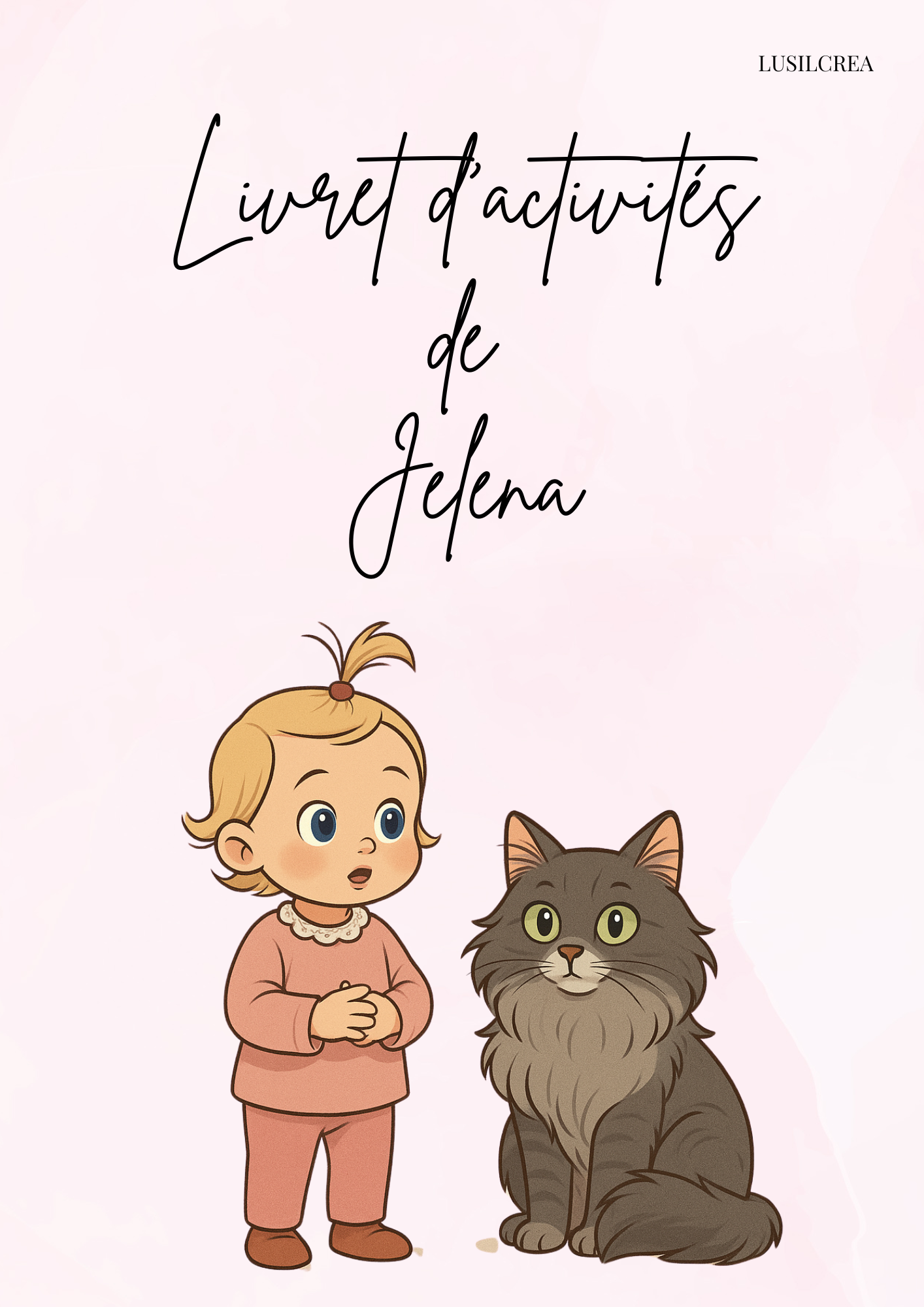 Page de couverture avec l'IA (à partir d'une photo)