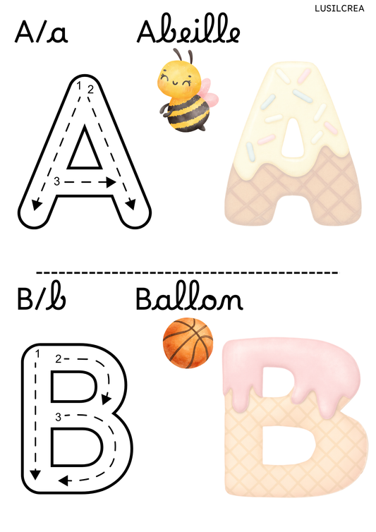Mon alphabet - 13pages