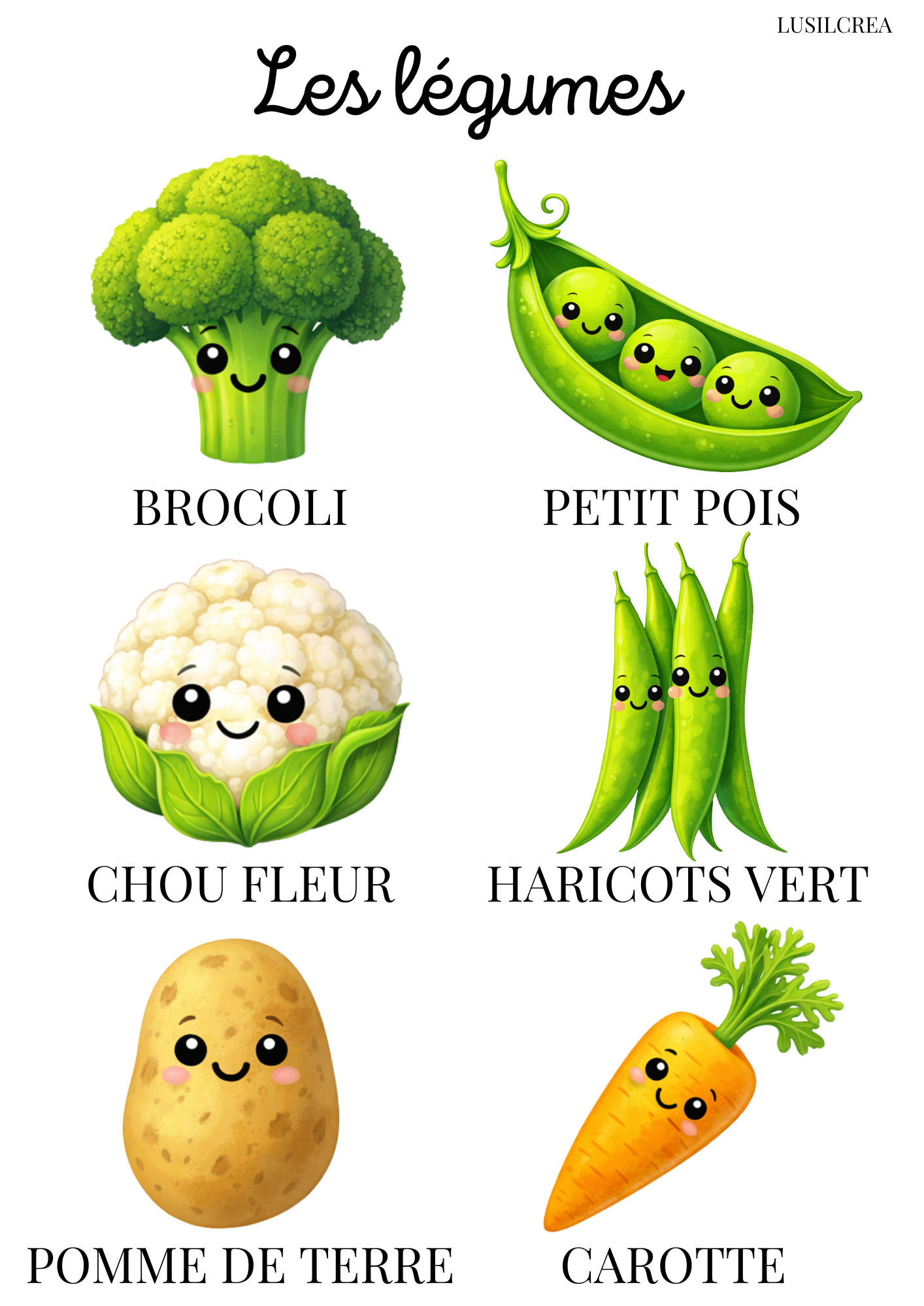 Les légumes (2)