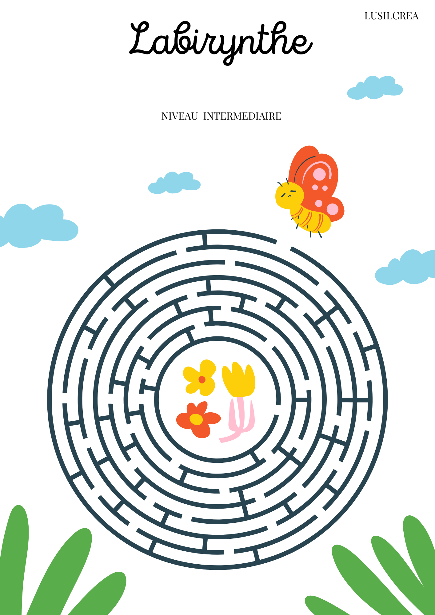 Labyrinthe – Niveau intermédiaire