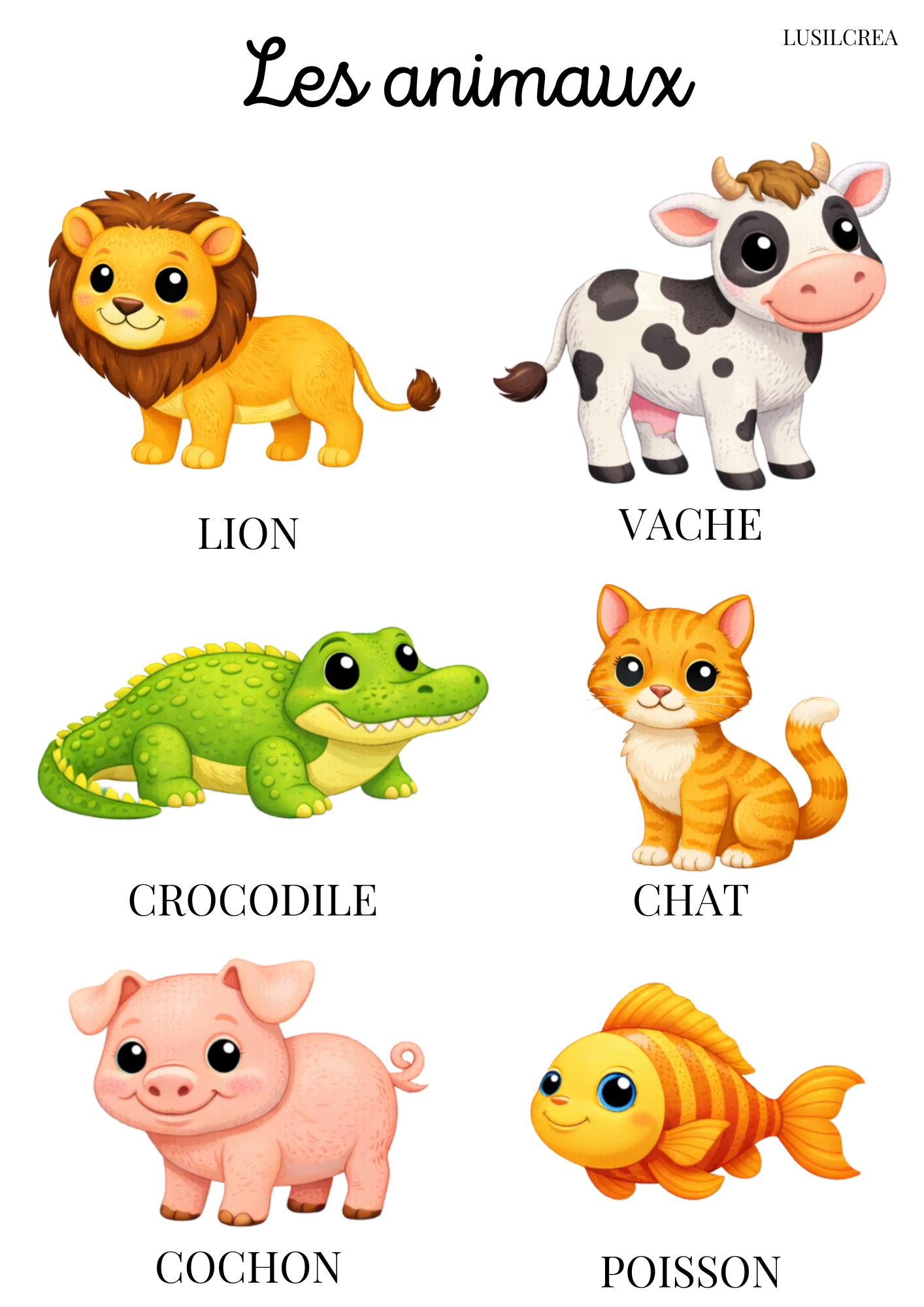 Les animaux (2)
