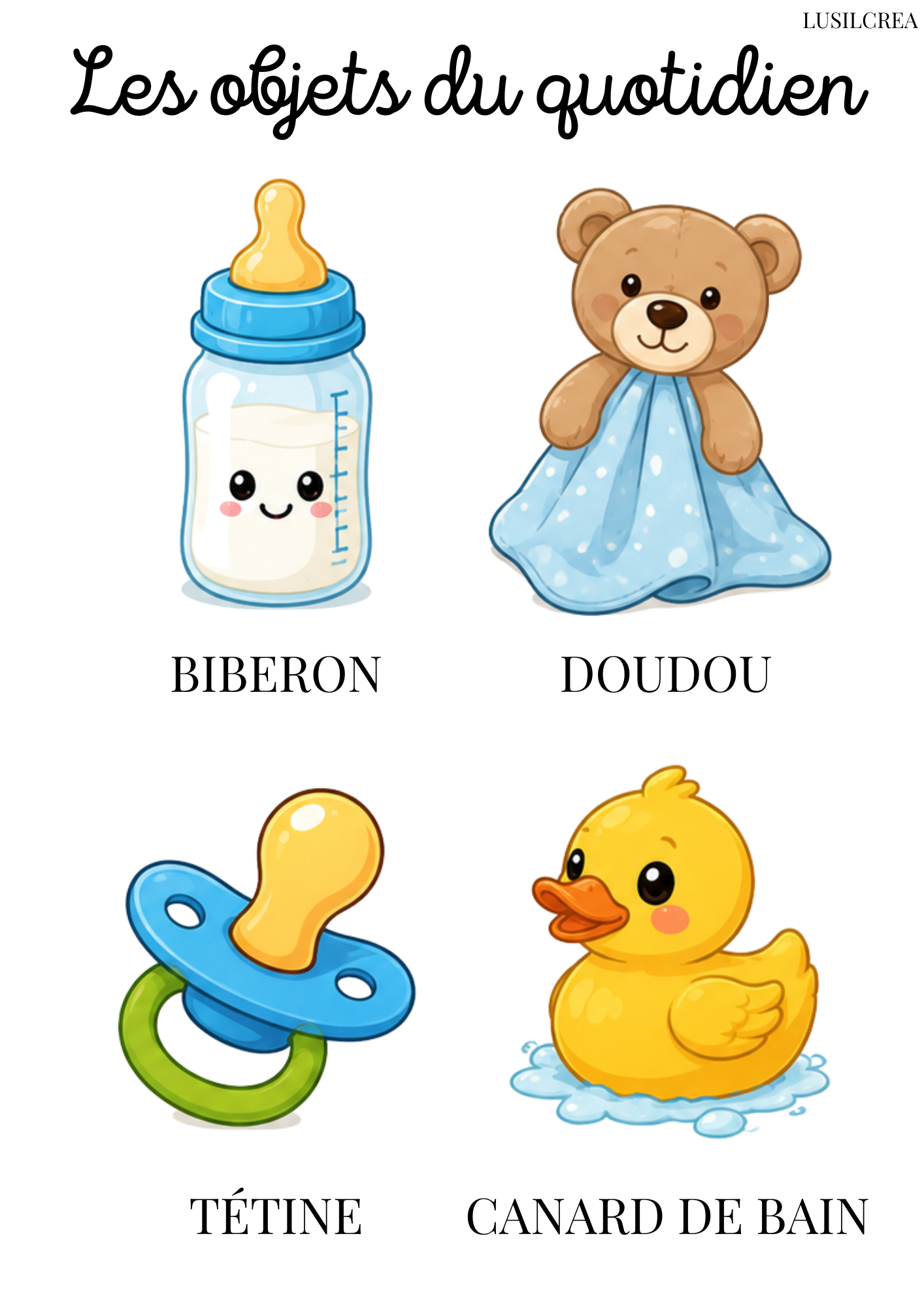 Les objets (3)