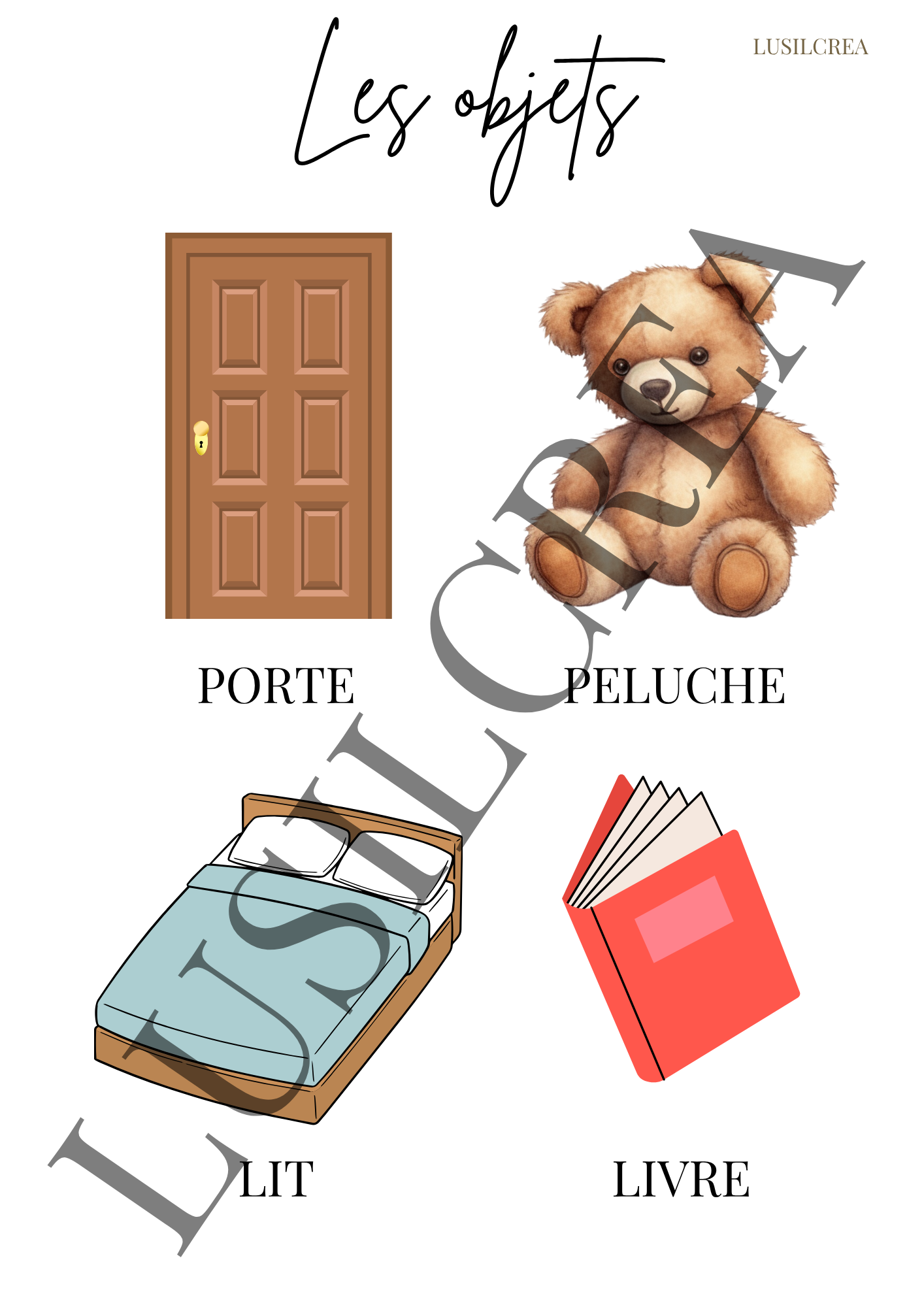 Les objets (2)