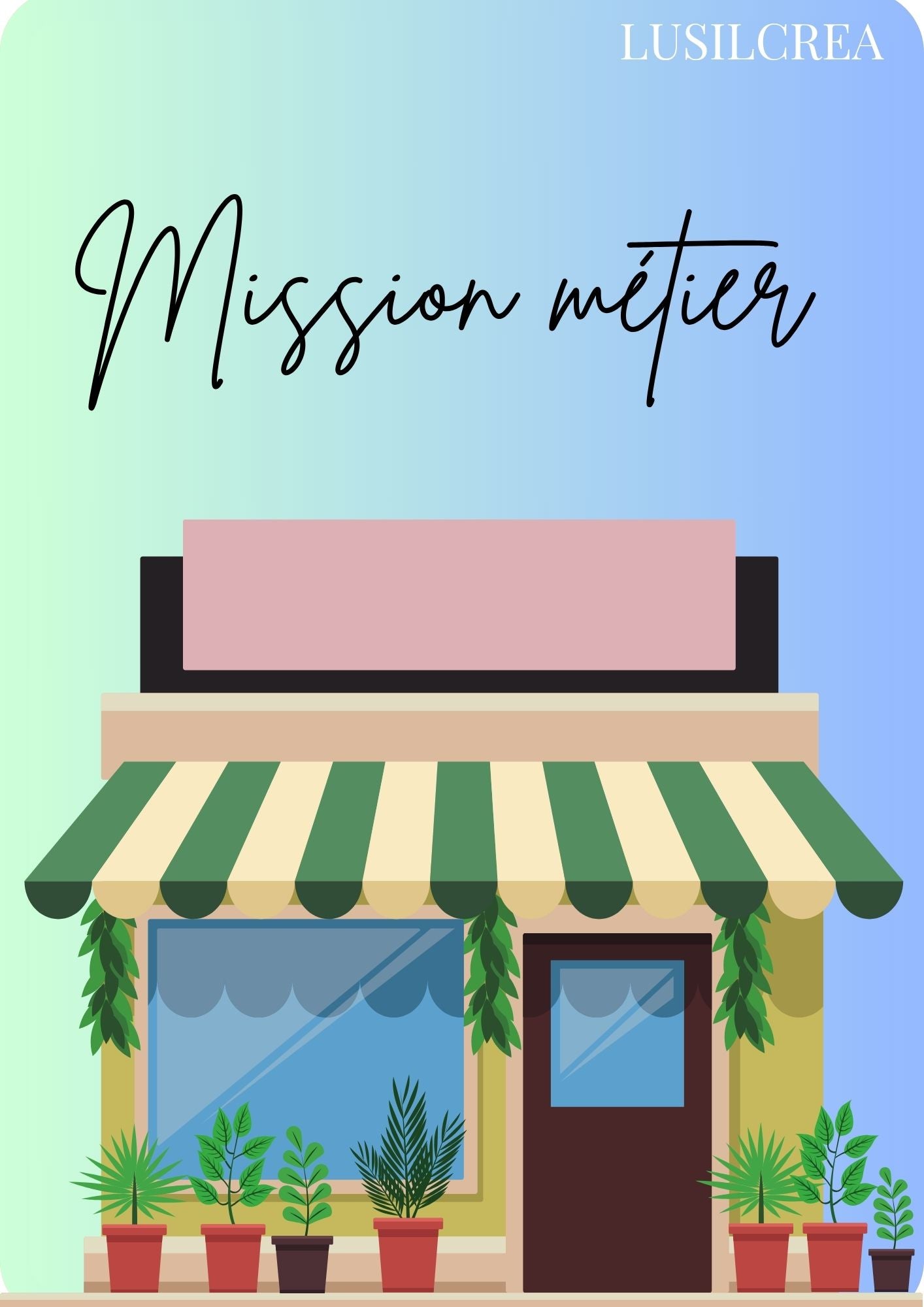 Mission métier - 16 pages - POCKET