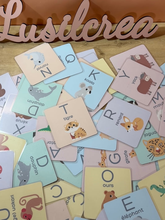 Jeu de mémo – L’alphabet