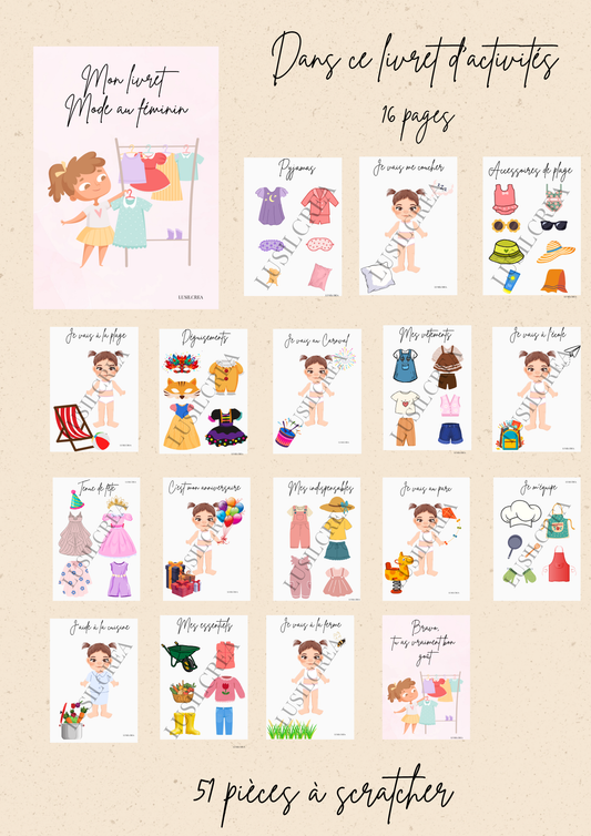 La mode au féminin- 16 pages