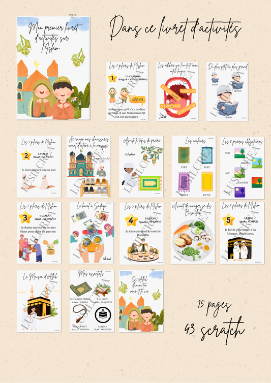 Mon premier livret d'activités sur l'Islam