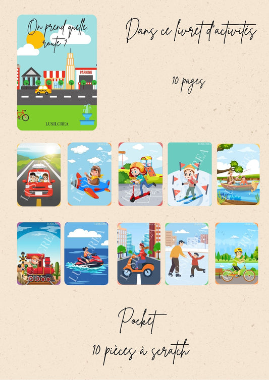 On prend quelle route ? - 10 pages - POCKET