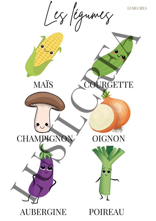 Les légumes (1)