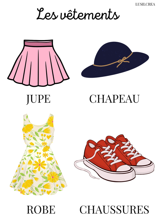 Les vêtements fille