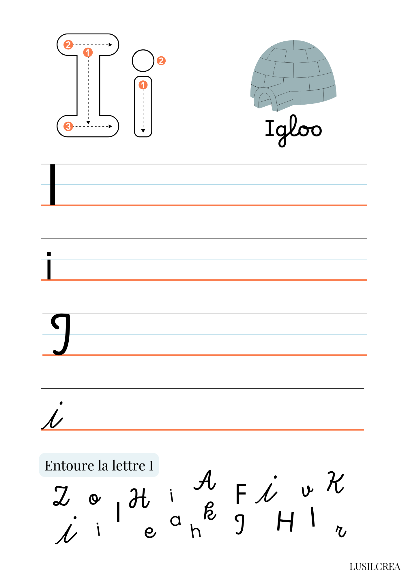 Mon alphabet pour les plus grands - 26 pages