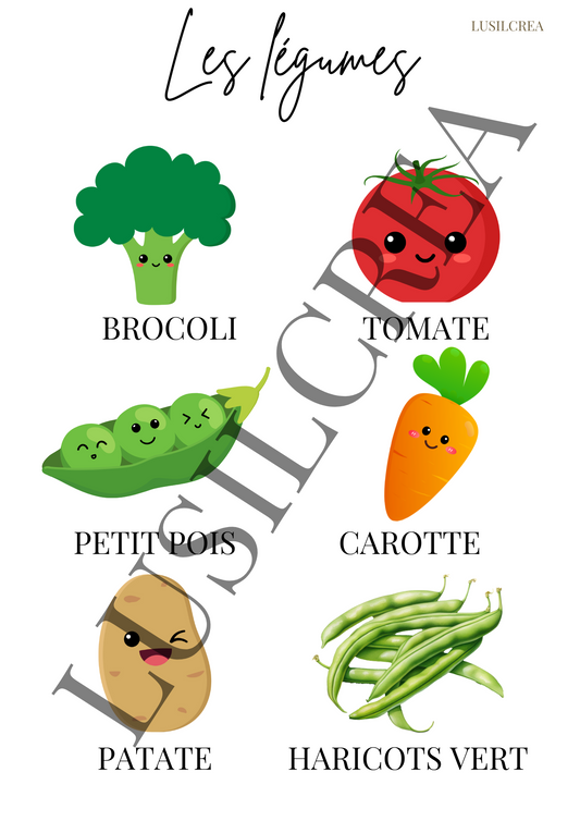 Les légumes (2)