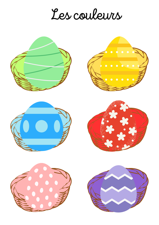 Livret d’activités – Thème Pâques