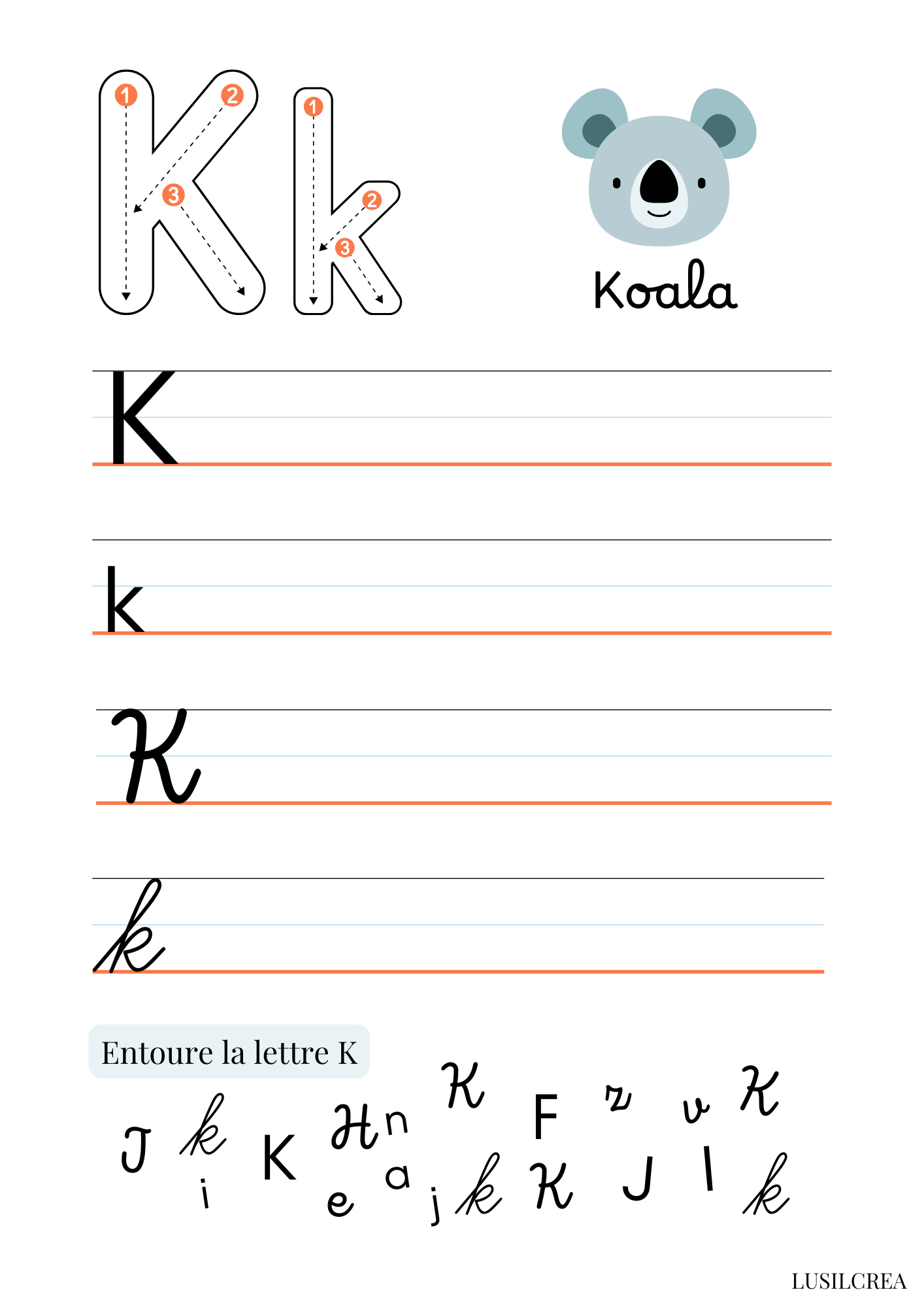 Mon alphabet pour les plus grands - 26 pages