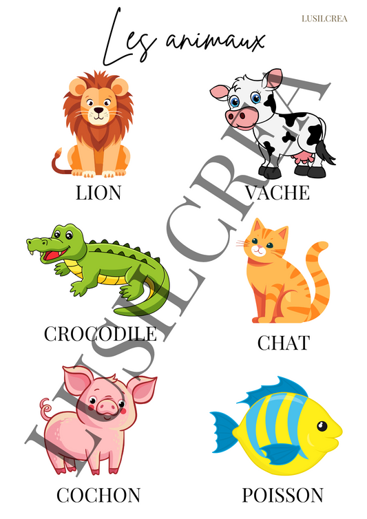 Les animaux (2)