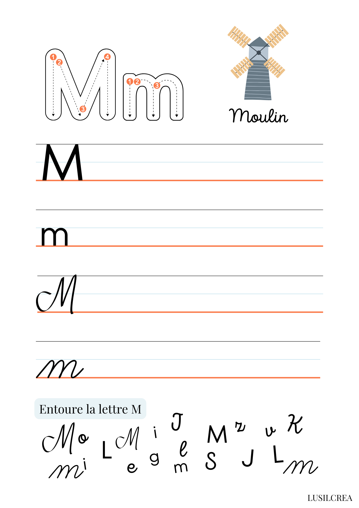 Mon alphabet pour les plus grands - 26 pages