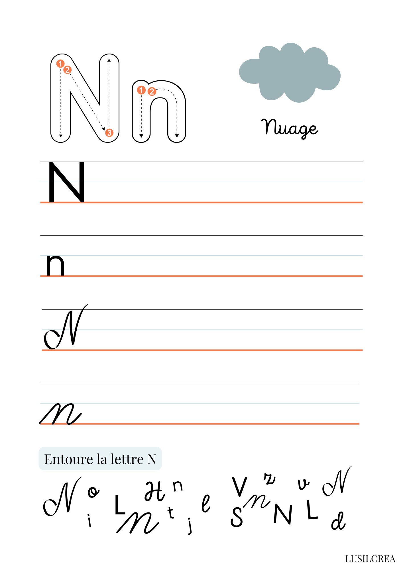 Mon alphabet pour les plus grands - 26 pages