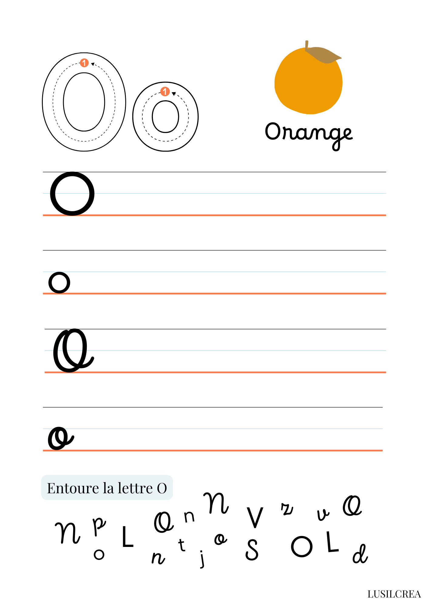 Mon alphabet pour les plus grands - 26 pages