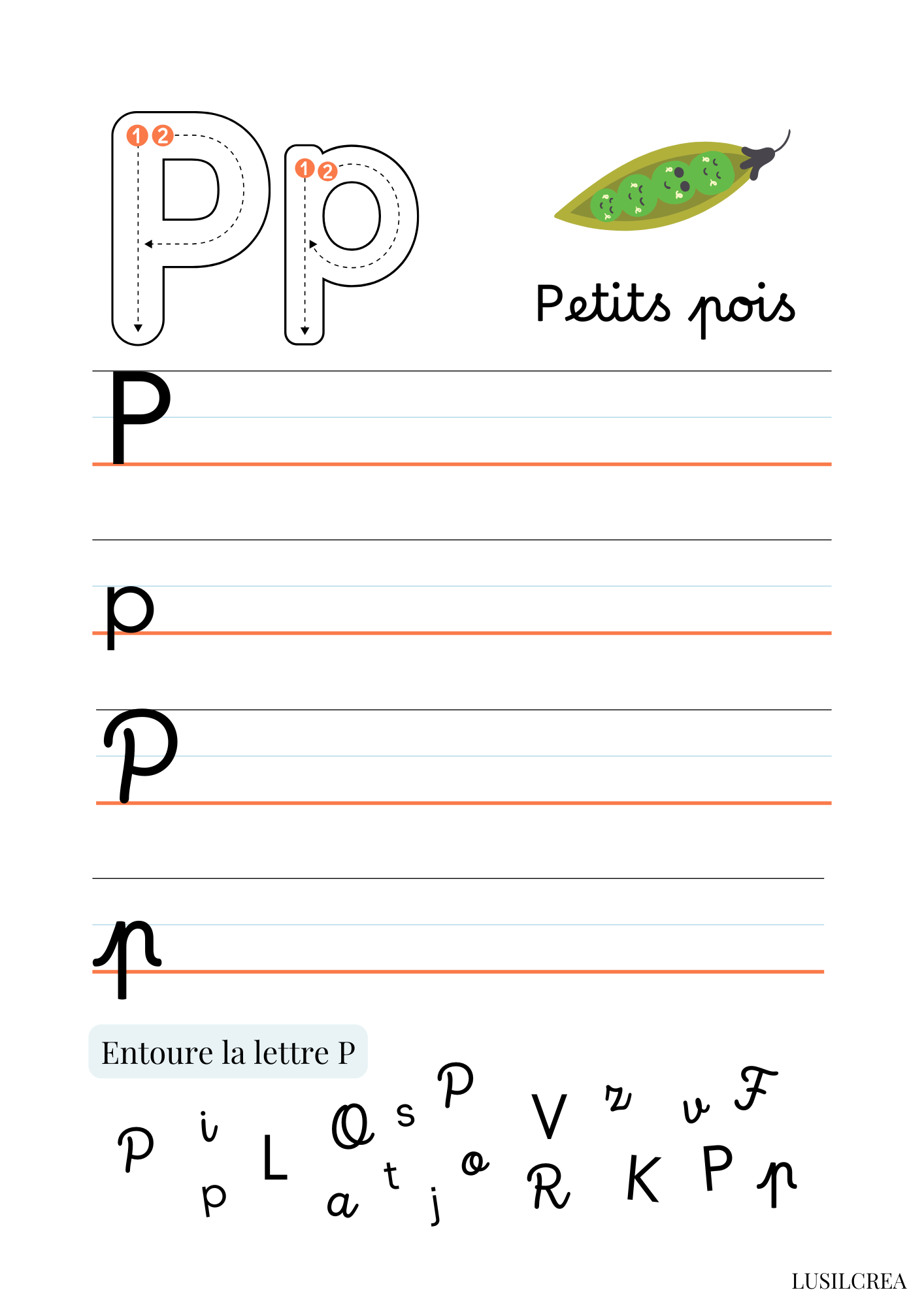 Mon alphabet pour les plus grands - 26 pages