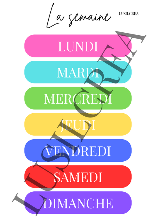 La semaine