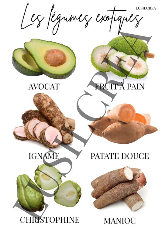 Les légumes exotiques