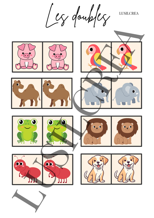 Les Doubles Animaux