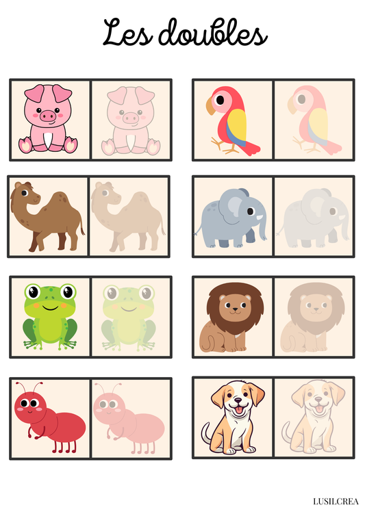 Les Doubles Animaux