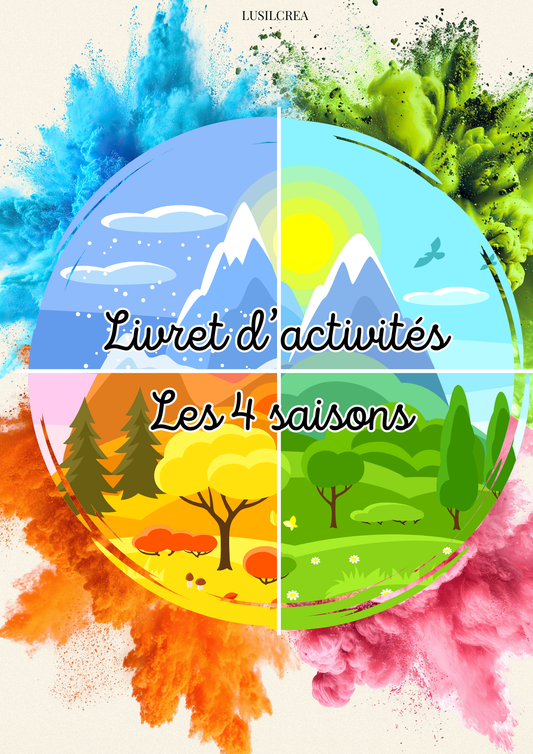 Livret d’activités – Les quatre saisons - 20 pages