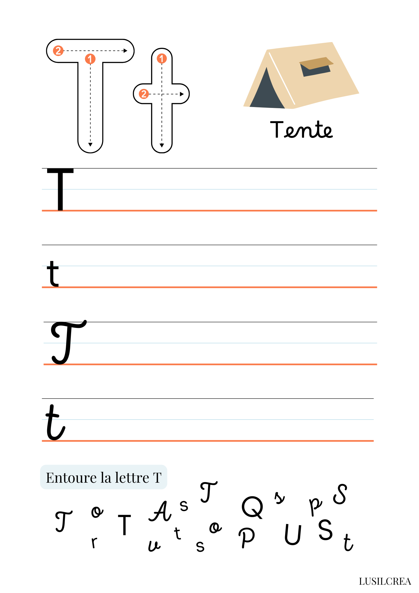 Mon alphabet pour les plus grands - 26 pages