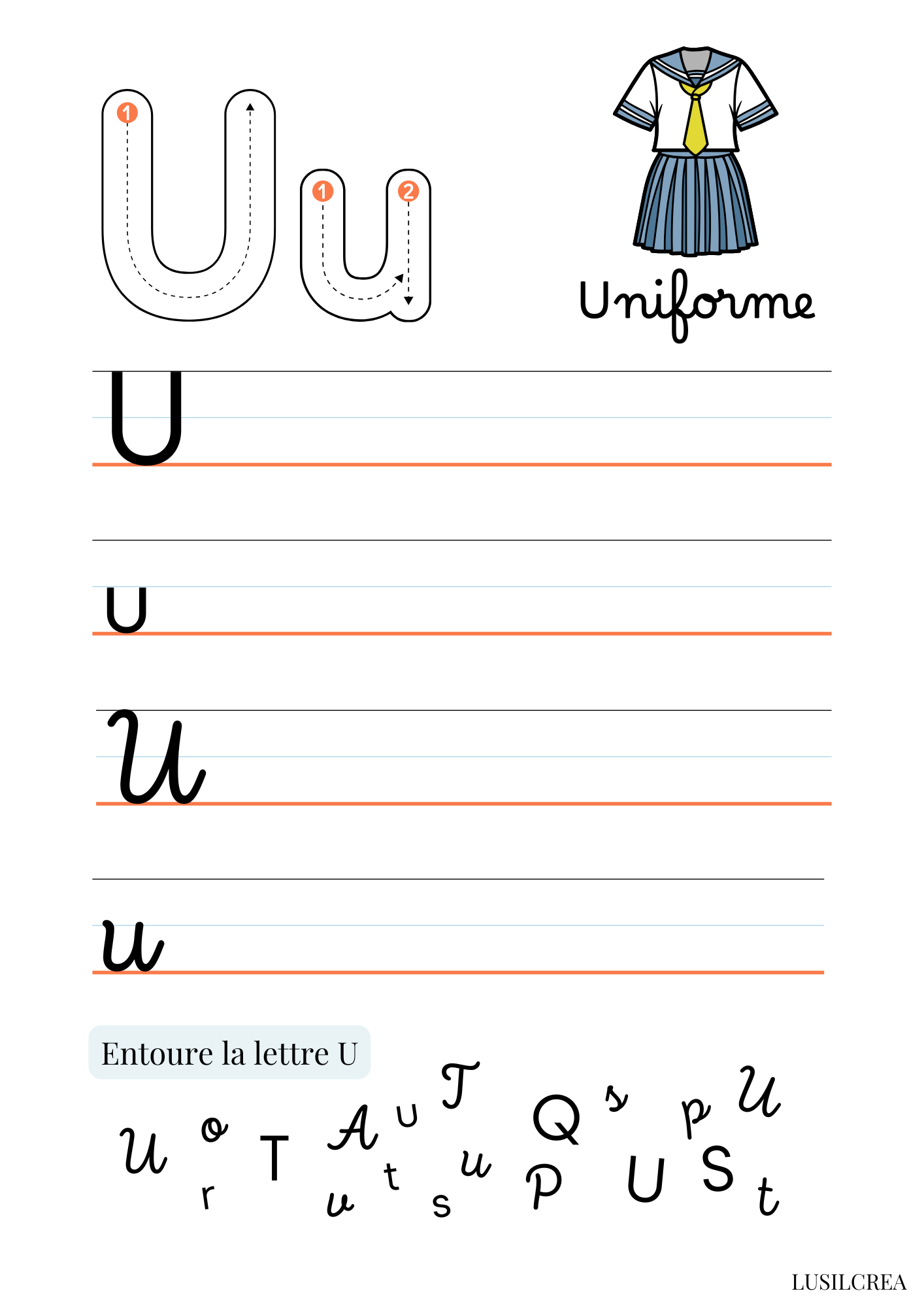 Mon alphabet pour les plus grands - 26 pages