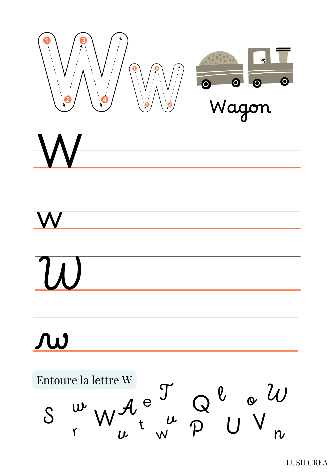 Mon alphabet pour les plus grands - 26 pages