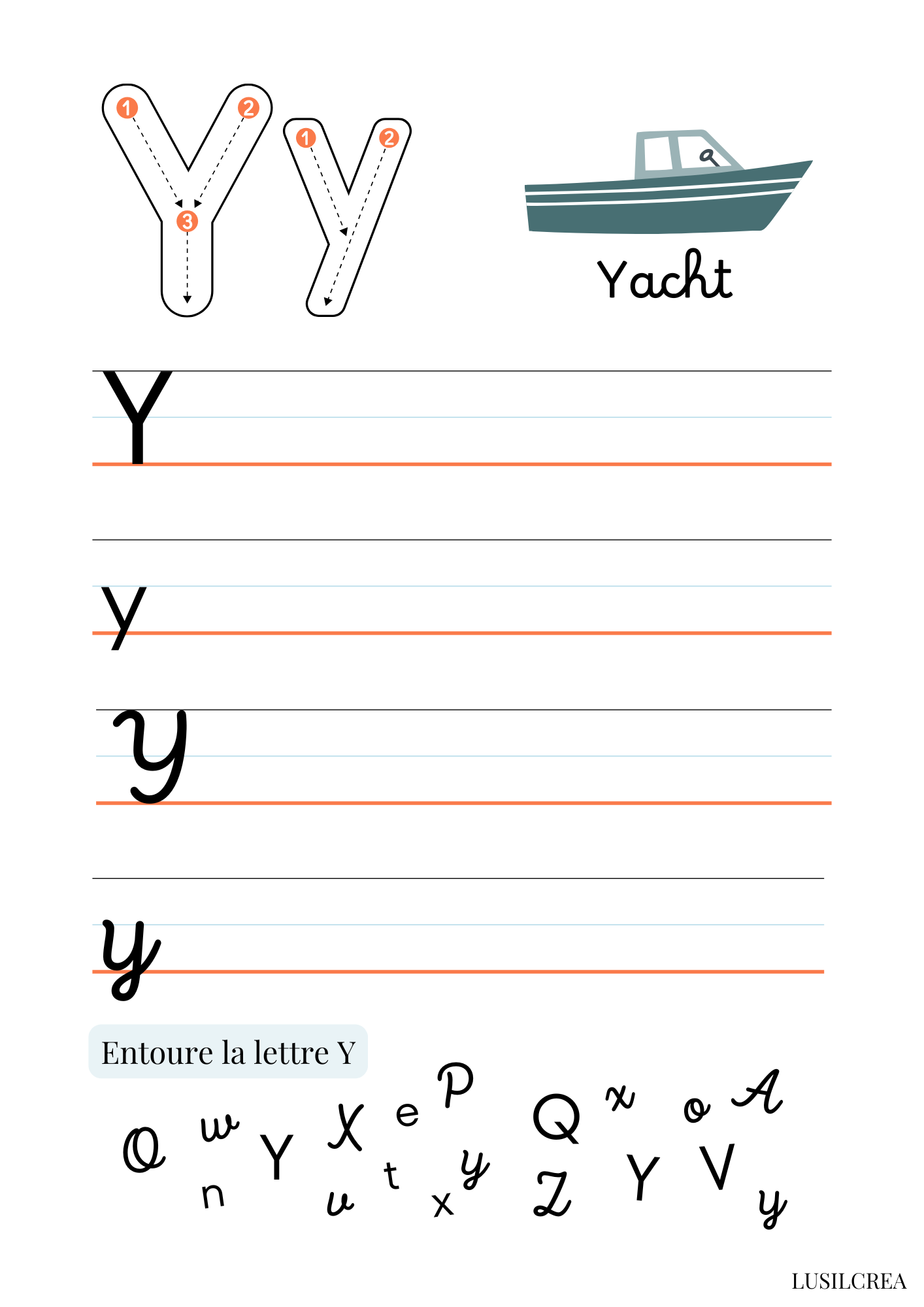 Mon alphabet pour les plus grands - 26 pages
