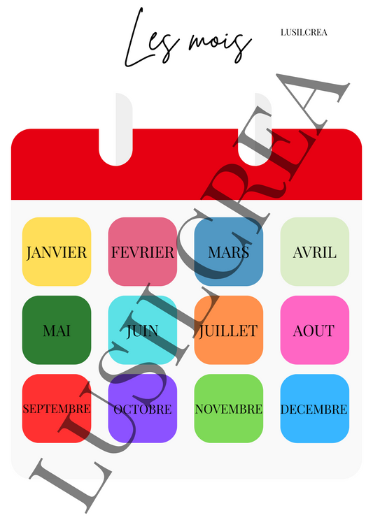 Les mois