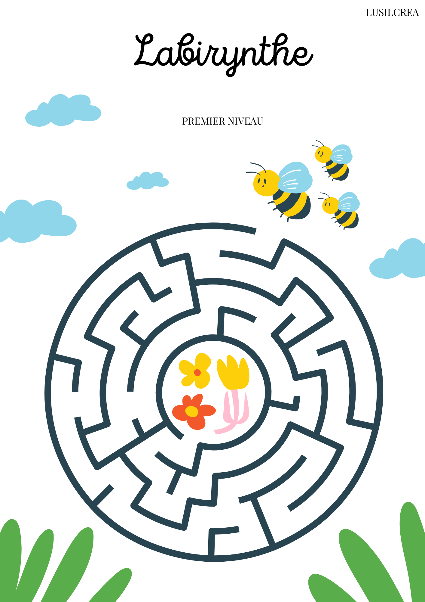 Labyrinthe - Premier niveau