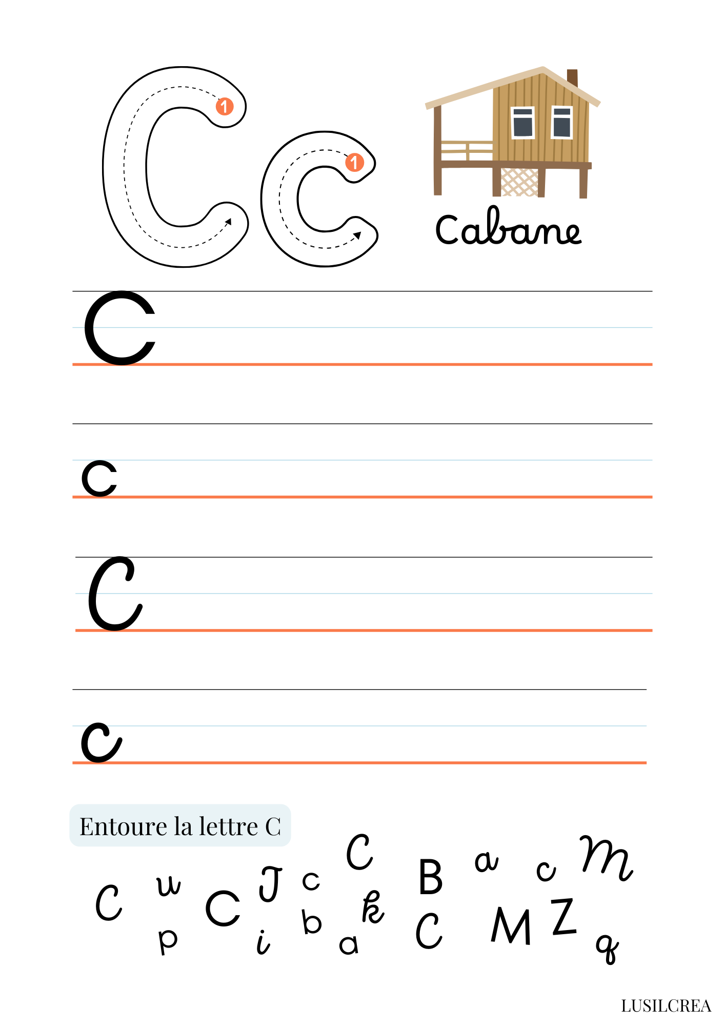 Mon alphabet pour les plus grands - 26 pages