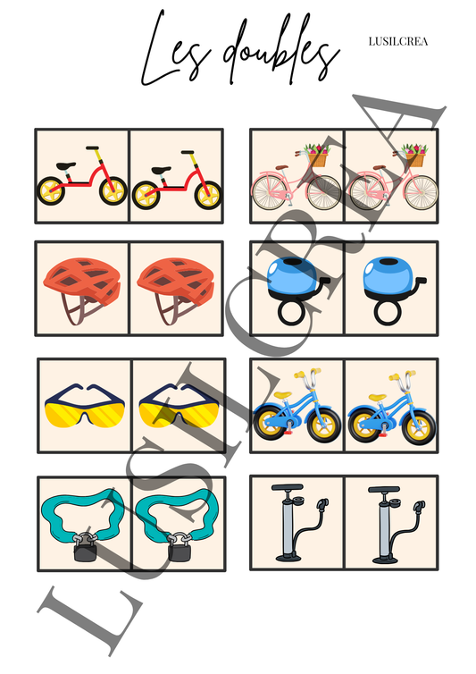 Les doubles vélos