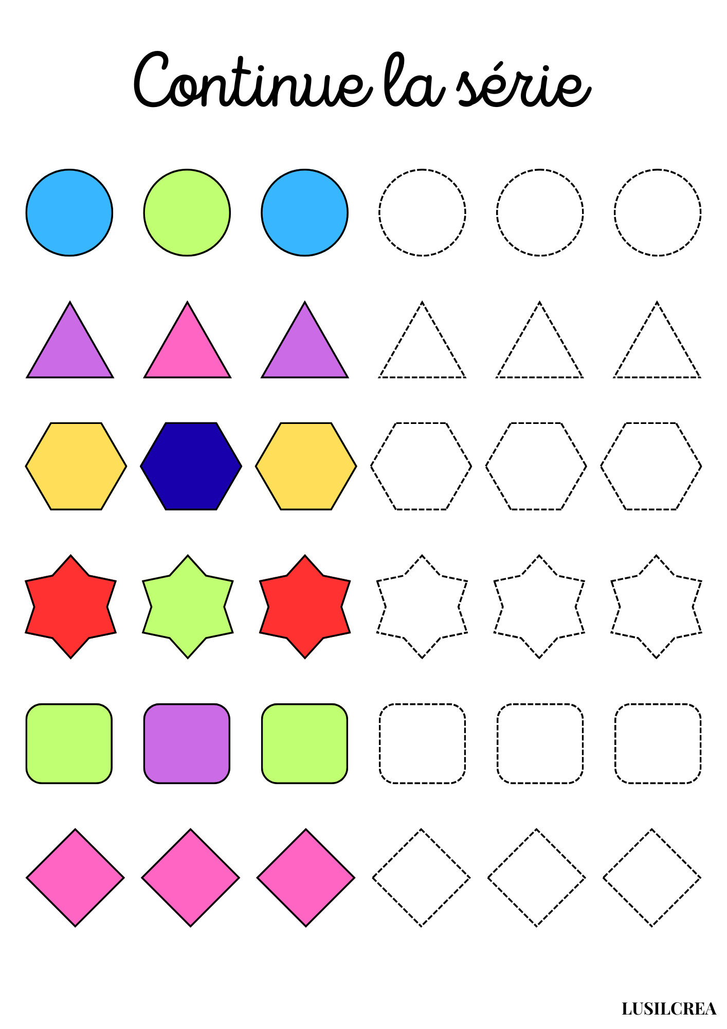 Livret d’activités – Traçage & suites Logiques + 8 feutres inclus