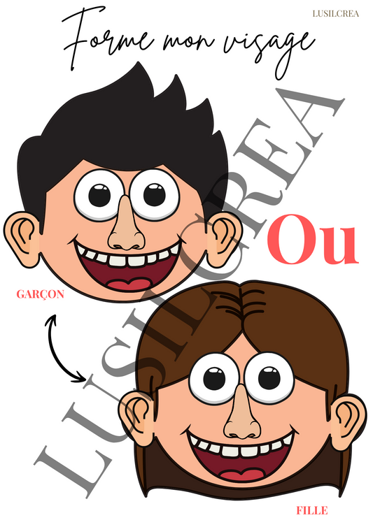 Forme mon visage