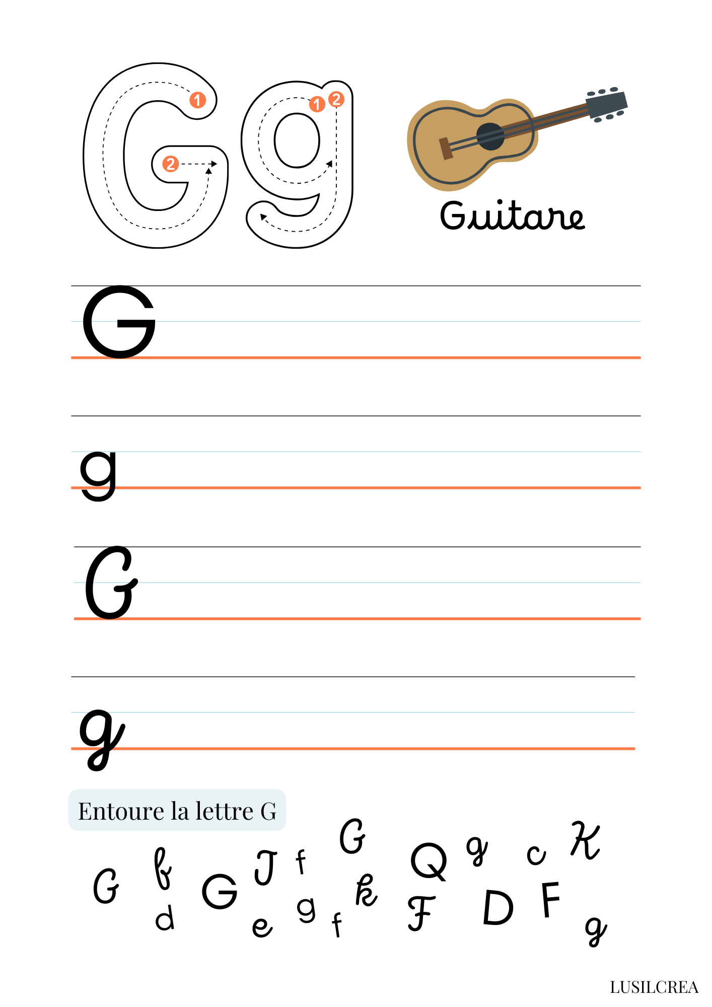 Mon alphabet pour les plus grands - 26 pages