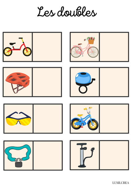 Les doubles vélos
