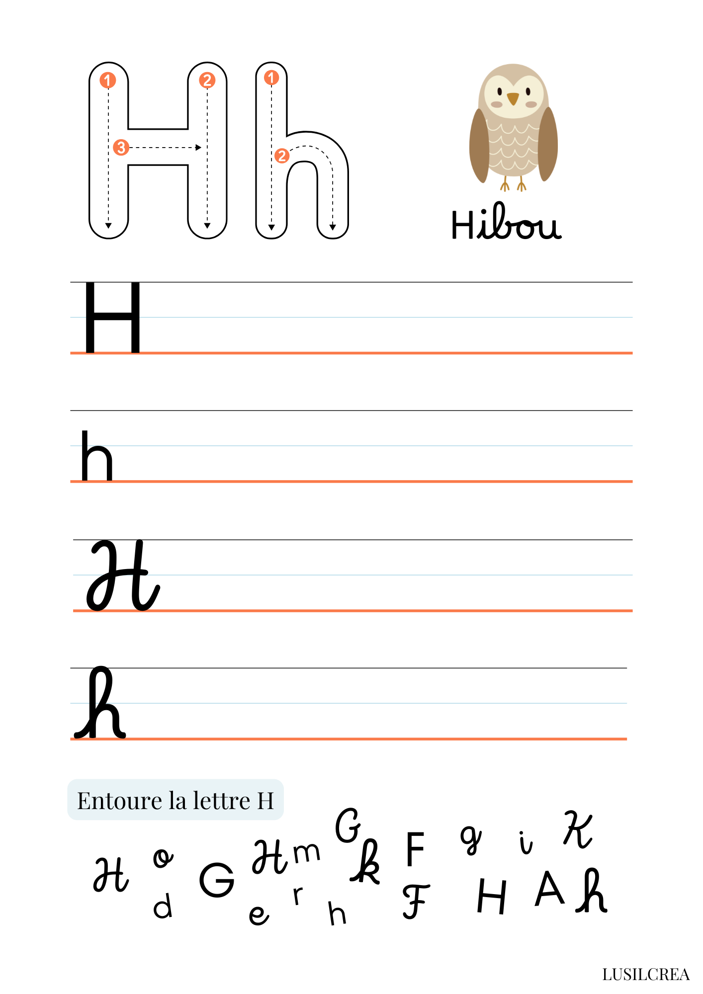Mon alphabet pour les plus grands - 26 pages
