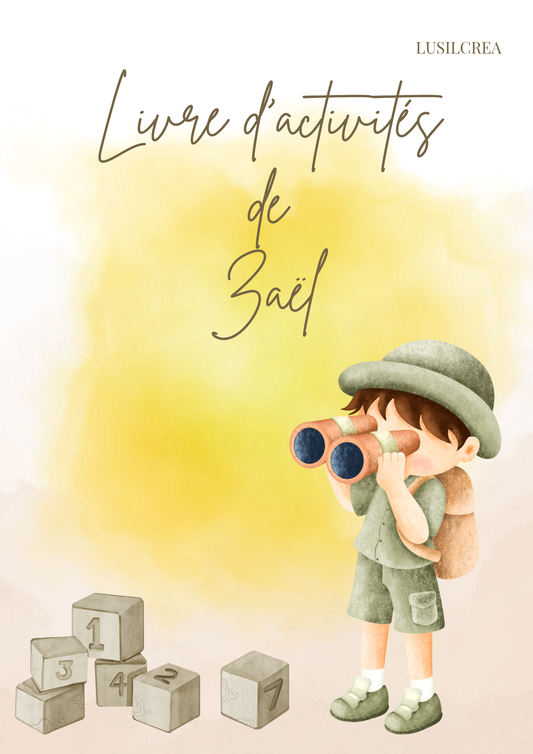 Livret d'activités - "Zaël" - 13 pages