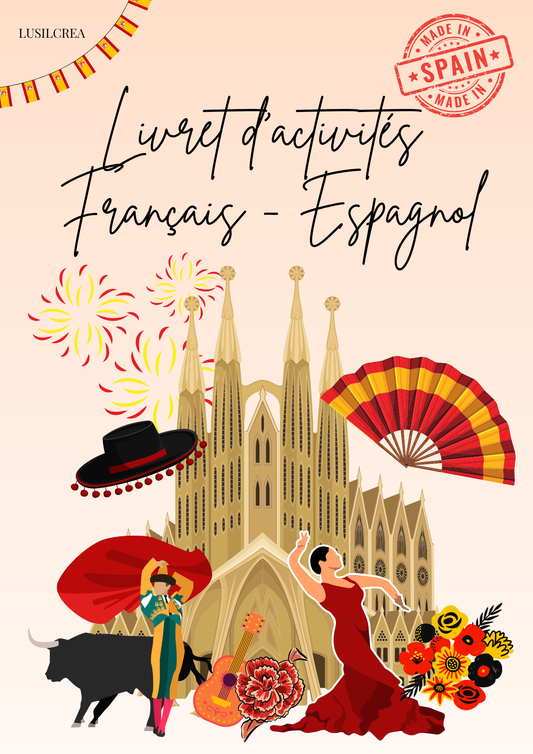 Livret d'activités Français Espagnol - 13 pages