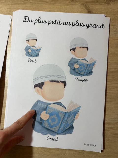 ANTI GASPI N°3 - LIVRET ACTIVITE ISLAM - COMPLET - VERSION PAPIER A DECOUPER