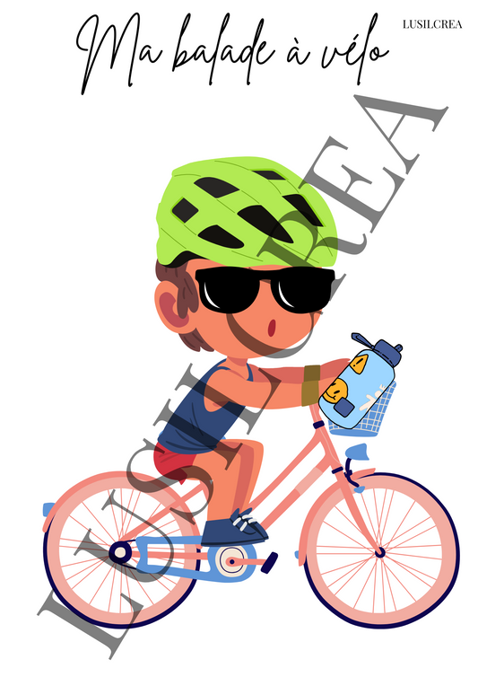Ma balade à vélo