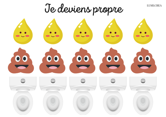 Affiche : Je deviens propre