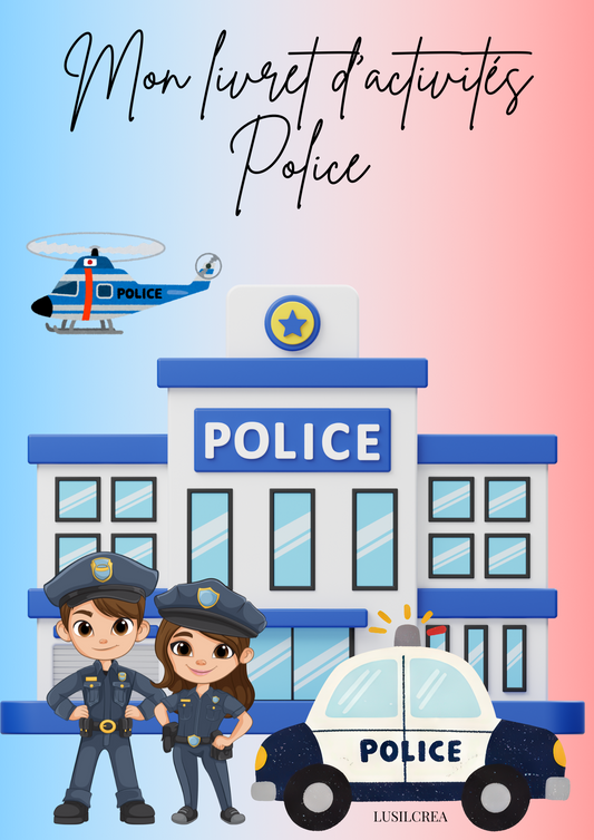 Mon livret d'activités POLICE