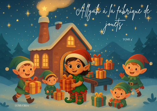 Mon livret d'activités Noël Tome 4 Personnalisé