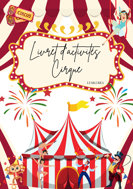 Mon livret d'activités CIRQUE